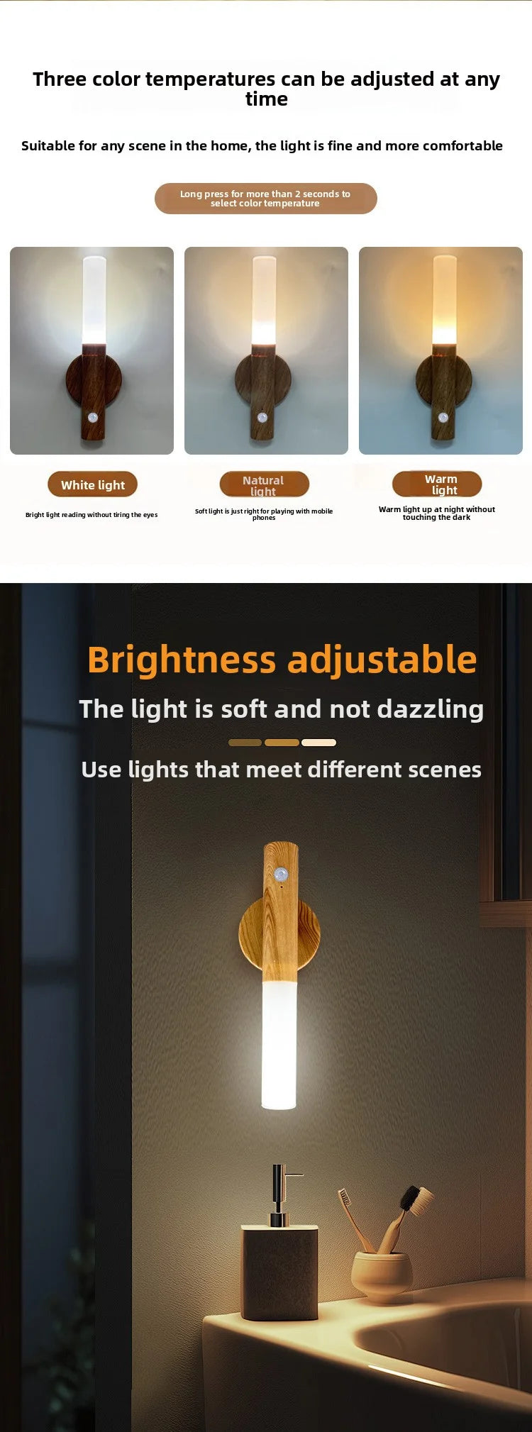 Motion Sensor Light Led Lamp