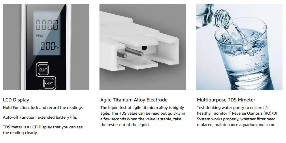 Digital TDS EC Water Tester Meter
