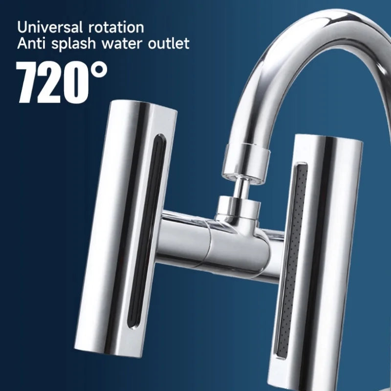 New 4 Modes Waterfall Kitchen Faucet Universal 720°