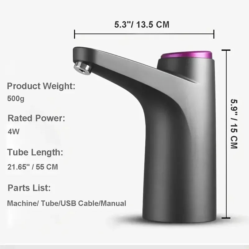 Automatic Electric Pump Suitable for Home, Office, and Outdoor Use