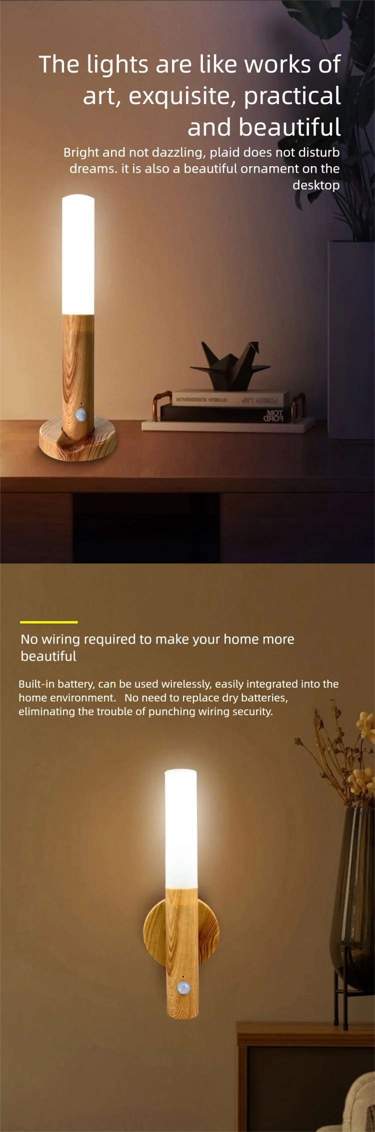 Motion Sensor Light Led Lamp